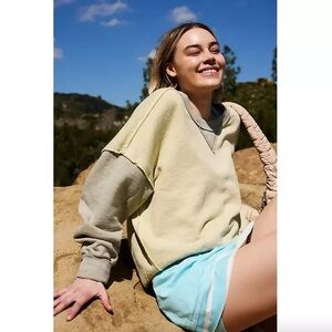 Free People Movement Start Up Pullover in Ginger Tea